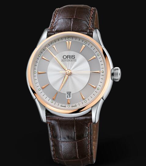 Review Oris Artelier Date 40mm Replica Watch 01 733 7591 6351-07 5 21 70FC - Click Image to Close